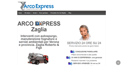 Desktop Screenshot of nuovarcoexpress.it